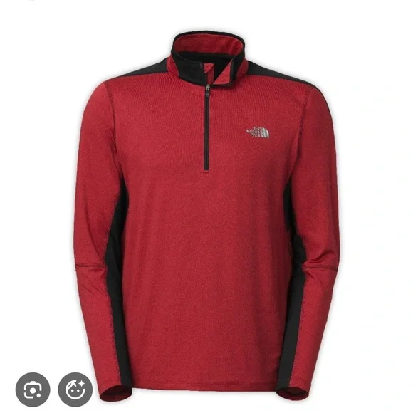 North Face Men’s Kilowatt 1/4 ZIP Pullover Medium - Picture 1 of 5